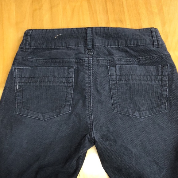 3 pr Prana cords Sz 2.  Boot leg jeans. All in GUC. Light teal, grey/blue, black - Picture 3 of 5